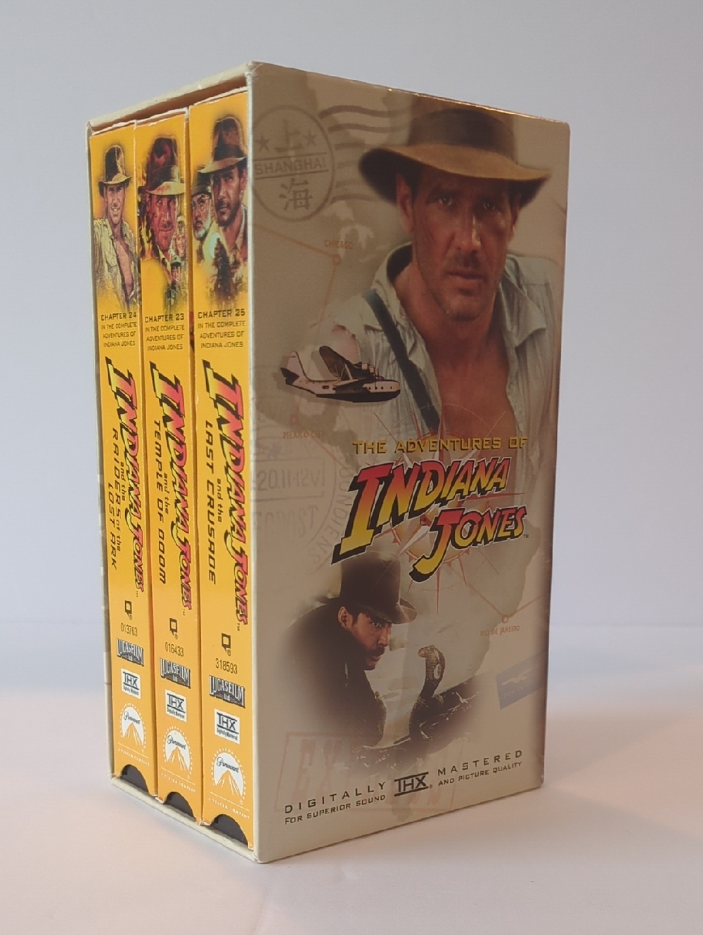 The Adventures of Indiana Jones VHS Box Set